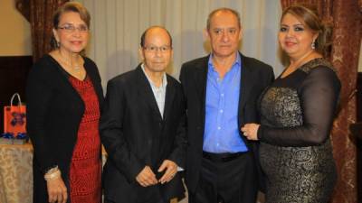 Rosa Arzú, Luis Castañeda, Miguel Aguiluz y Lorena Alfaro