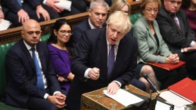 El primer ministro, Boris Johnson. Foto: AFP