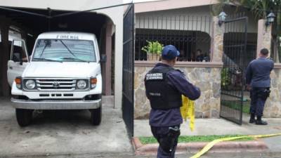 La casa donde se suscitó el hecho en el que perdió la vida Nicole Irías está en la 3 calle de la colonia Los Zorzales en el noroeste de San Pedro Sula.