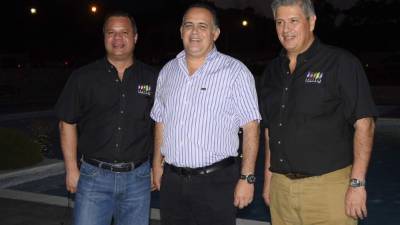 William Hall Micheletti, Armando Calidonio y Juan Carlos Sabillón Dávila