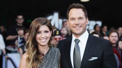 Chris Pratt y su prometida Katherine Schwarzenegger (i) en la premiere mundial de 'Avengers: Endgame' este 22 de abril de 2019 in Los Ángeles. AFP