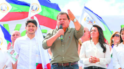 En Siguatepeque, su tierra natal, fue recibido con cariño ayer domingo.