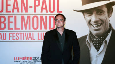 El director Quentin Tarantino en el Festival Lumiere de Cine.