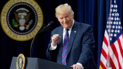 El presidente de Estados Unidos, Donald Trump. EFE/Archivo