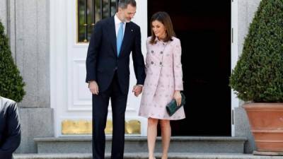 El rey Felipe VI y la reina Letizia. EFE/Chema Moya/Archivo