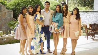 María Fernanda Colindres, Andrea Martínez, Patricia Paz, David Oyuela, Isabella Rivas, Paola Caminals y Ana Salgado