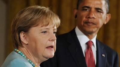 El teléfono de la canciller alemana Ángela Merkel, fue intervenido por Estados Unidos, situación que molestó a su país.