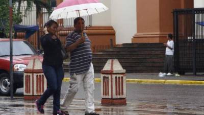 Para el jueves se esperan lluvias moderadas y fuertes en el norte de Honduras.