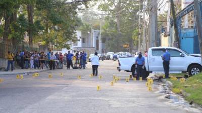 El cuádruple crimen fue en horas de la tarde del lunes en el sector de El Palenque.