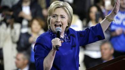 La excandidata demócrata a la Casa Blanca Hillary Clinton. EFE/Archivo