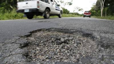 Toda la CA-13 es intransitable. Foto: Javier Rosales