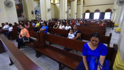 La última misa dominical en la catedral de San Pedro Sula fue el pasado 8 de marzo.