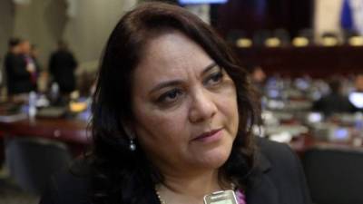 La diputada liberal Gabriela Núñez.