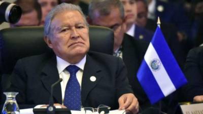 Salvador Sánchez Cerén, presidente de El Salvador.
