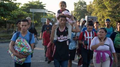 La postura de México siempre fue la de tender la mano a los migrantes y ofrecer el país como un lugar donde estos pudieran desarrollarse. EFE/Archivo