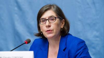 Liz Throssell, portavoz del Alto Comisionado de las Naciones Unidas para los Derechos Humanos.