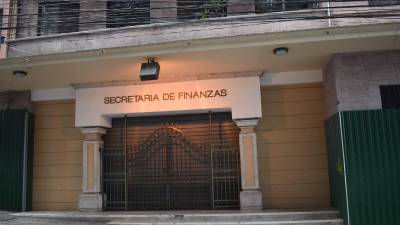 Edificio de la Secretaría de Finanzas en Tegucigalpa