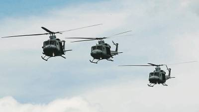 <b><span class=mln_uppercase_mln>Aeronaves.</span></b> Cinco helicópteros que ya tiene la Fuerza Aérea Hondureña serán repotenciados.<span class=mln_uppercase_mln> </span>