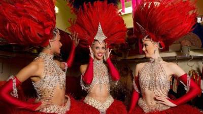 El Moulin Rouge acoge anualmente a unos 600,000 espectadores, la mitad de ellos turistas extranjeros