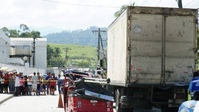 La joven murió en el accidente en Choloma.