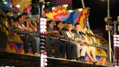 Los sampedranos disfrutan al máximo de la Feria Juniana que está en su mejor etapa.