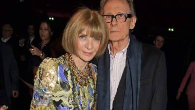 Anna Wintour y Bill Nighy se conocen desde hace 10 años.