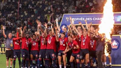 El Lille vuelve a convertirse en el verdugo del PSG. Foto AFP....