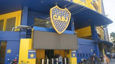 Vista del acceso principal al estadio Alberto J. Armando, conocido como la Bombonera. EFE/Archivo