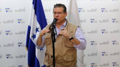 David Matamoros, presidente del TSE.