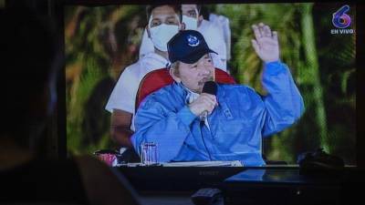 Ortega dio anoche su primer discurso tras ganar las polémicas elecciones en Nicaragua.