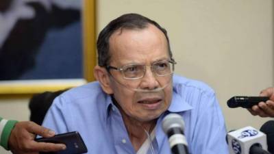 Núñez, quien falleció en Costa Rica en donde se trataba sus enfermesas, aparece en esta imágen de archivo. Foto: Cortesía Diario La Prensa (Nicaragua)