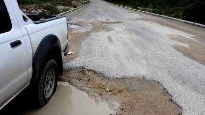 Tramo carretero que conduce de Intibuca a Lempira, entre los municipios de San Miguelito y San Juan del Caite Intibuca.