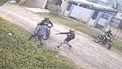 Todo quedó grabado: Matan a universitario en La Ceiba
