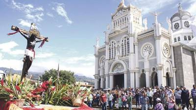 La ciudad de Esquipulas, en el oriente de Guatemala, es fronteriza con Honduras.