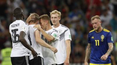 Toni Kroos dio el triunfo a Alemania contra Suecia y gracias a este resultado sigue con vida en el Mundial Rusia 2018.