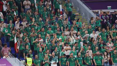 Mira las imágenes del espectacular ambiente en el duelo que disputaron las selecciones de México y Polonia en Qatar.
