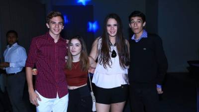 Marco Raudales, Teresa Romero, Dora Bográn y Gerardo Ramírez.