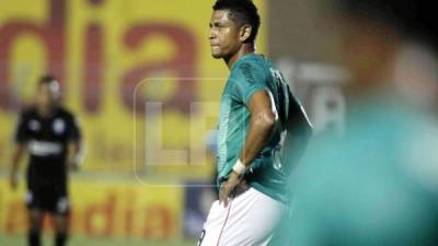 Carlo Costly jugó más de media hora en el partido frente al Honduras Progreso. Foto Neptalí Romero