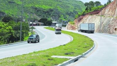 La carretera CA-5 hacia el norte del país.