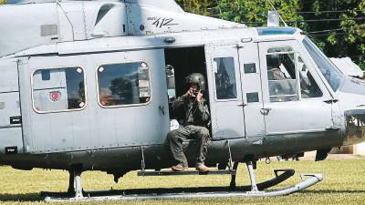 <b><span class=mln_uppercase_mln>Equipo.</span></b> La Fuerza Aérea de Honduras tendrá nueva flota y más moderna con la adquisición de los helicópteros, además se está repotenciando helicópteros que el Estado ya tenía con piezas nuevas.<span class=mln_uppercase_mln> </span>