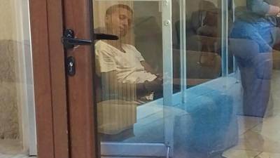 Johan Alexander Capote Rodríguez en la audiencia de información.