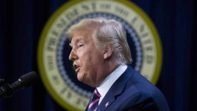 El presidente de Estados Unidos, Donald Trump.