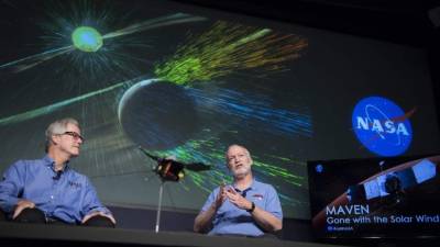 Los científicos de la NASA expusieron su teoría de cómo pudo haber desaparecido la atmósfera de Marte.