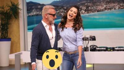 El empresario italiano estuvo por primera vez frente a las cámaras de un programa de televisión latino. Foto: Univisión