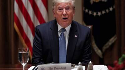 El presidente estadounidense, Donald Trump.