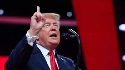 El presidente de EEUU, Donald Trump. Foto: AFP