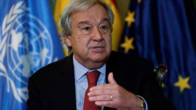 El secretario general de la ONU, António Guterres. EFE/Chema Moya