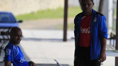 El colombiano Omar Guerra dio el susto en el entrenamiento de Olimpia.