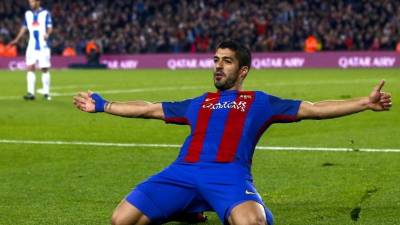 El barcelonista e internacional uruguayo Luis Suárez.