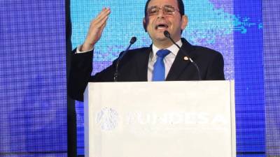 El presidente de Guatemala, Jimmy Morales. EFE/Archivo